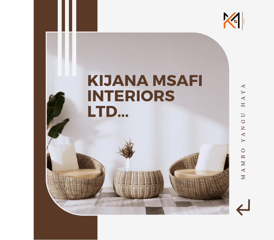 Best Interior Designer In Kenya: Kijana Msafi Interior Design