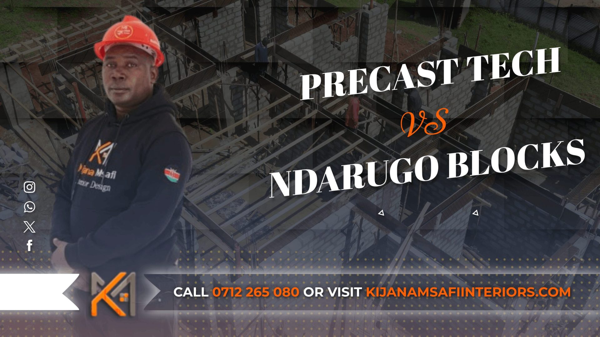 Ndarugo Bricks vs. Precast Concrete